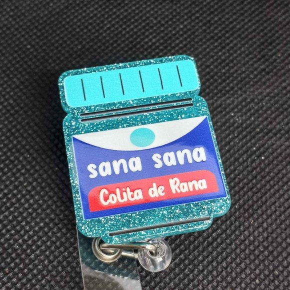 Funny Retractable Badge Holder with Alligator Clip ID Card Holder - Picture 4 of 8